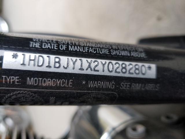 2002 HARLEY-DAVIDSON FLSTC 1HD1BJY1X2Y028280