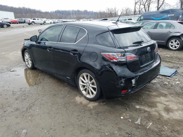 2012 LEXUS CT 200 JTHKD5BH9C2077700