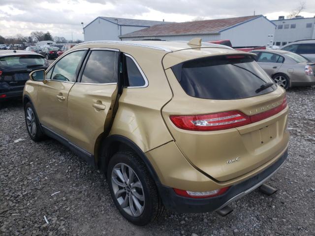 2015 LINCOLN MKC 5LMCJ2A98FUJ34848