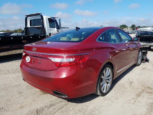 2012 HYUNDAI AZERA GLS KMHFH4JG3CA152046
