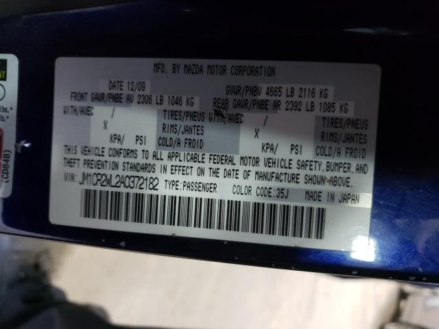 2010 MAZDA 5 JM1CR2WL2A0372182