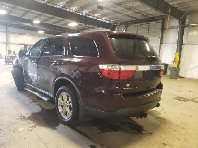 2012 DODGE DURANGO SX 1C4RDHAG6CC146587