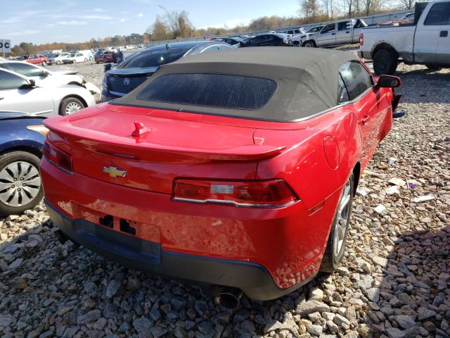 2015 CHEVROLET CAMARO LT 2G1FD3D37F9155043