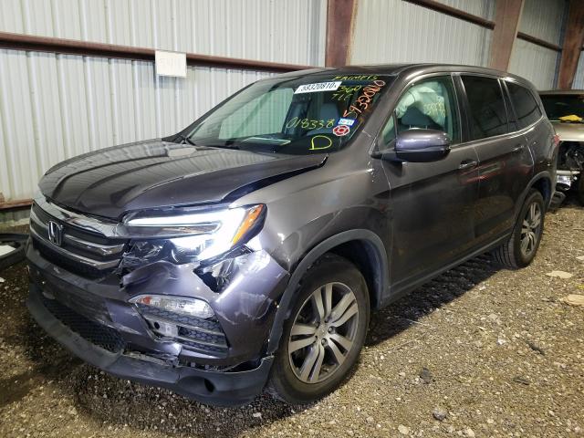 2017 HONDA PILOT EXL 5FNYF5H5XHB018338