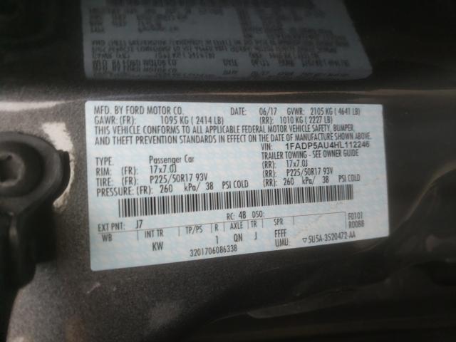 2017 FORD C-MAX SE 1FADP5AU4HL112246