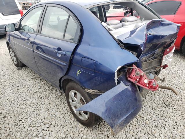 2011 HYUNDAI ACCENT GLS KMHCN4AC8BU555042