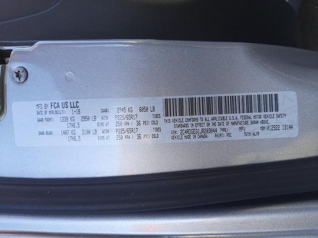 2018 DODGE GRAND CARA 2C4RDGEG1JR203044