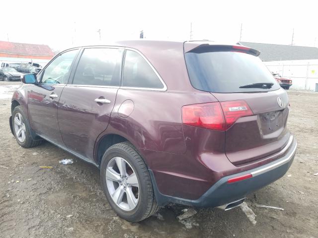 2013 ACURA MDX TECHNO 2HNYD2H35DH513838