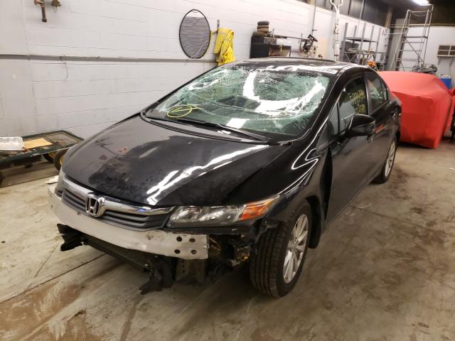 2012 HONDA CIVIC EXL 19XFB2F93CE076250