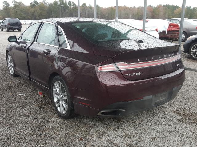2013 LINCOLN MKZ 3LN6L2G99DR828552