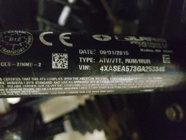 2016 POLARIS SPORTSMAN 4XASEA573GA253346