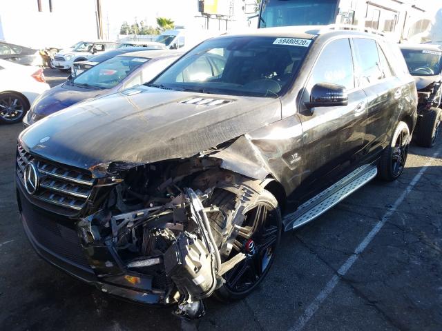 2013 MERCEDES-BENZ ML 63 AMG 4JGDA7EB2DA183849