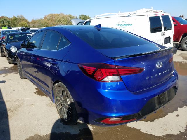2020 HYUNDAI ELANTRA SP KMHD04LB3LU059400