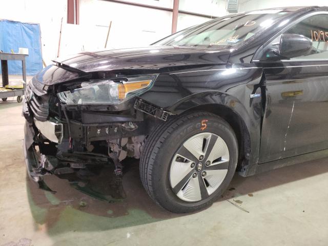 2018 HYUNDAI IONIQ BLUE KMHC65LC3JU065154