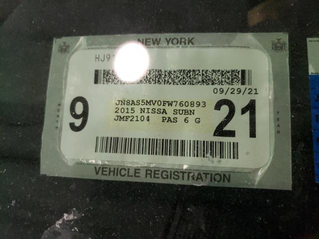 2015 NISSAN ROGUE SELE JN8AS5MV0FW760893