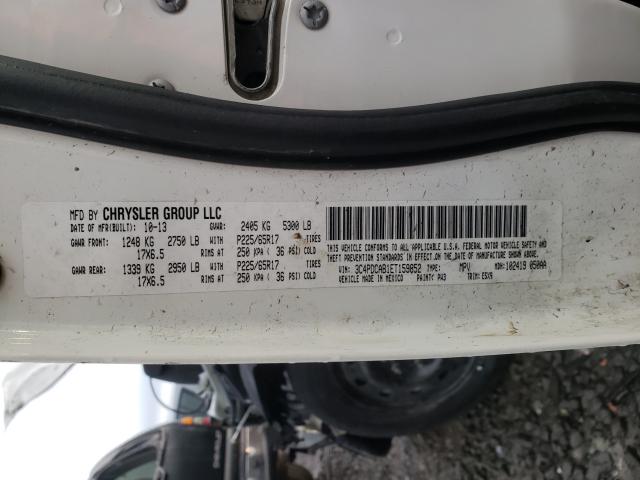 2014 DODGE JOURNEY SE 3C4PDCAB1ET159852