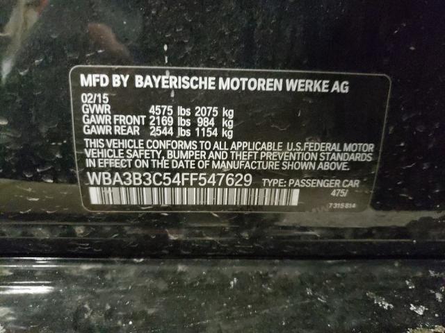 2015 BMW 328 XI WBA3B3C54FF547629