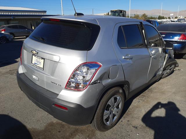 2016 CHEVROLET TRAX LS 3GNCJKSB6GL255096