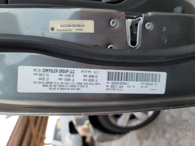 2011 DODGE CALIBER MA 1B3CB3HA7BD296413