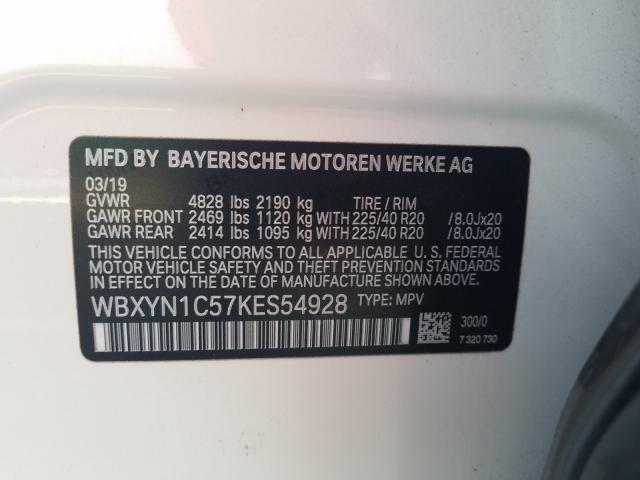 2019 BMW X2 M35I WBXYN1C57KES54928