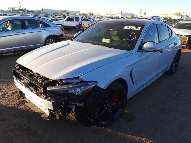 2021 GENESIS G70 PRESTI KMTG34LE7MU071765
