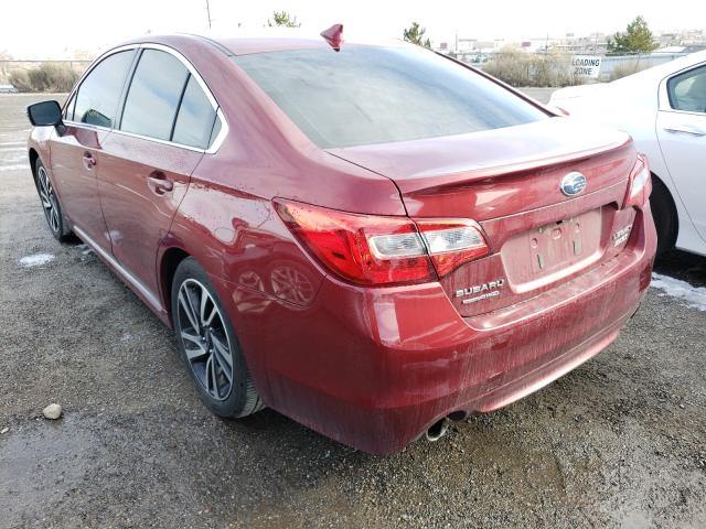2017 SUBARU LEGACY SPO 4S3BNAS61H3049459