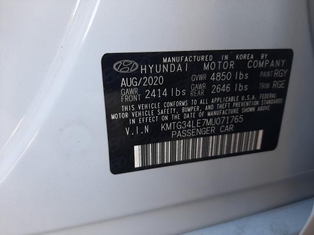 2021 GENESIS G70 PRESTI KMTG34LE7MU071765