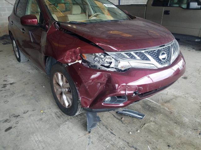 2012 NISSAN MURANO S JN8AZ1MU5CW112540