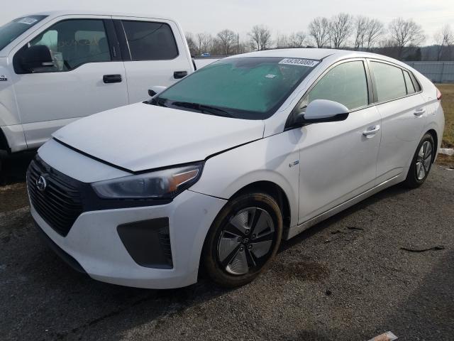 2017 HYUNDAI IONIQ BLUE KMHC65LC4HU023313