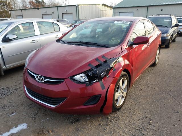 2013 HYUNDAI ELANTRA GL 5NPDH4AE8DH310594