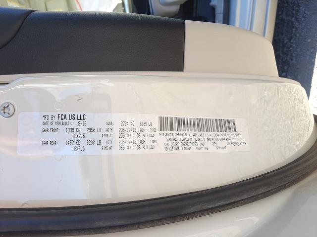 2017 CHRYSLER PACIFICA L 2C4RC1GG6HR570223