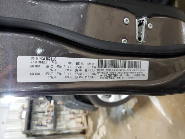 2019 JEEP COMPASS LA 3C4NJDBB6KT729084