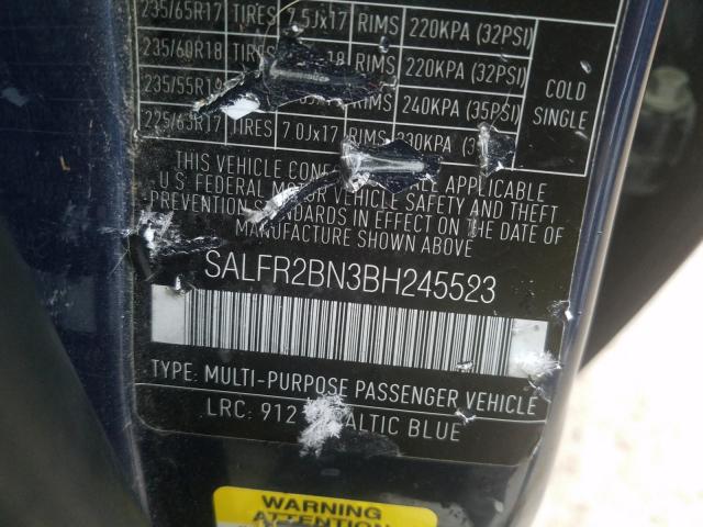 2011 LAND ROVER LR2 HSE SALFR2BN3BH245523