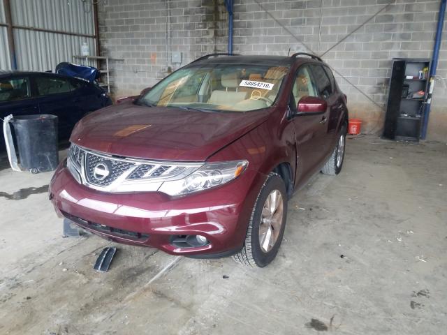 2012 NISSAN MURANO S JN8AZ1MU5CW112540
