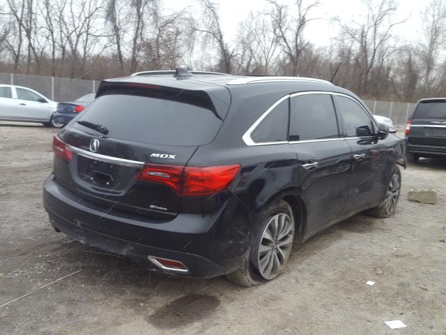 2014 ACURA MDX TECHNO 5FRYD4H44EB008535