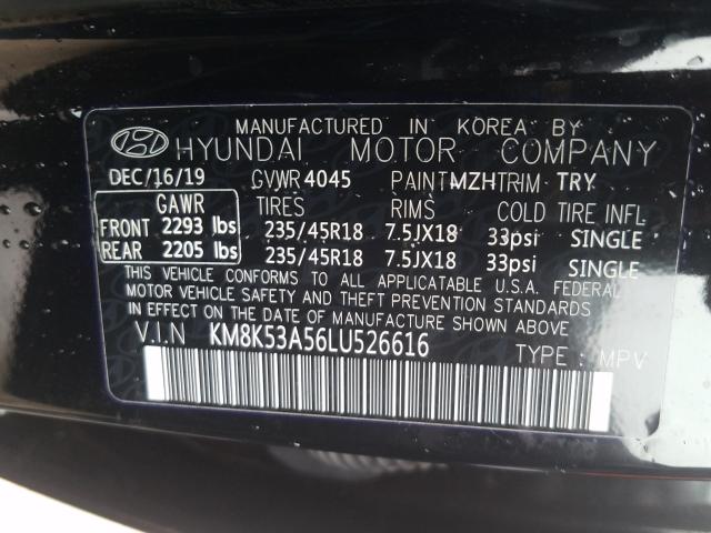 2020 HYUNDAI KONA ULTIM KM8K53A56LU526616