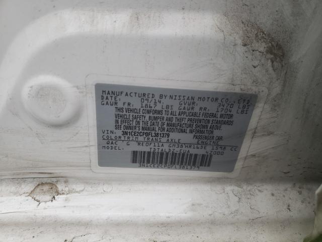 2015 NISSAN VERSA NOTE 3N1CE2CP0FL381379