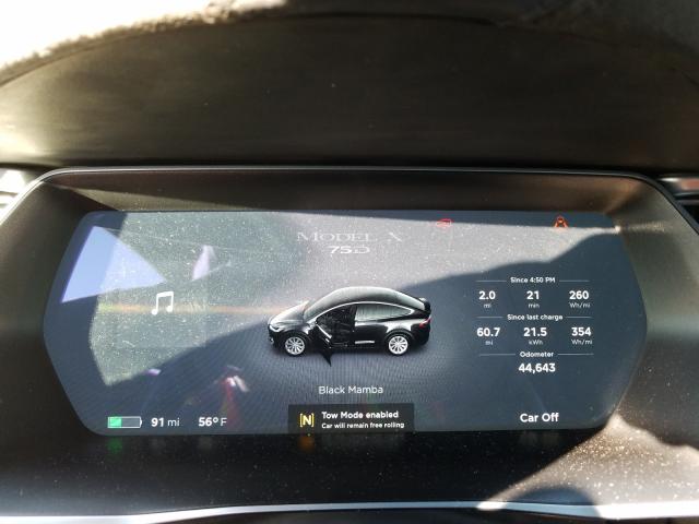 2017 TESLA MODEL X 5YJXCBE28HF053702