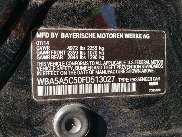 2015 BMW 528 I WBA5A5C50FD513027