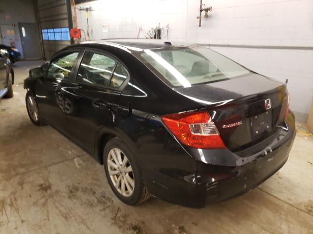 2012 HONDA CIVIC EXL 19XFB2F93CE076250