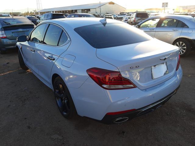 2021 GENESIS G70 PRESTI KMTG34LE7MU071765
