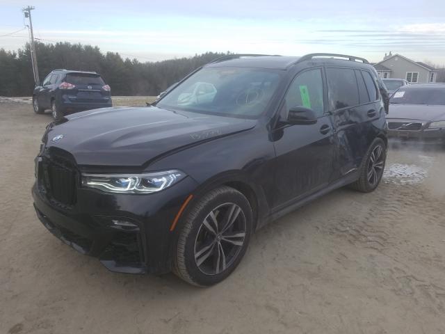 2020 BMW X7 M50I 5UXCX6C06L9B49344