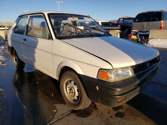 subaru justy 1991 vin jf1ka7225mb703073