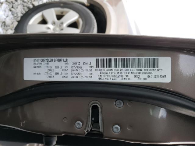2010 DODGE RAM 1500 1D7RV1GT6AS152990