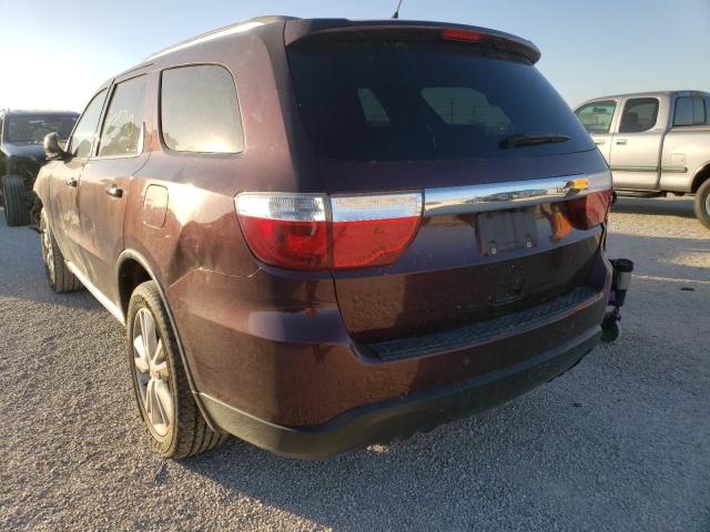 2012 DODGE DURANGO CR 1C4RDHDG8CC217526