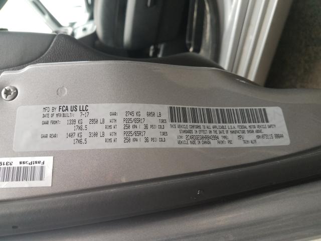 2017 DODGE GRAND CARA 2C4RDGEG0HR842994