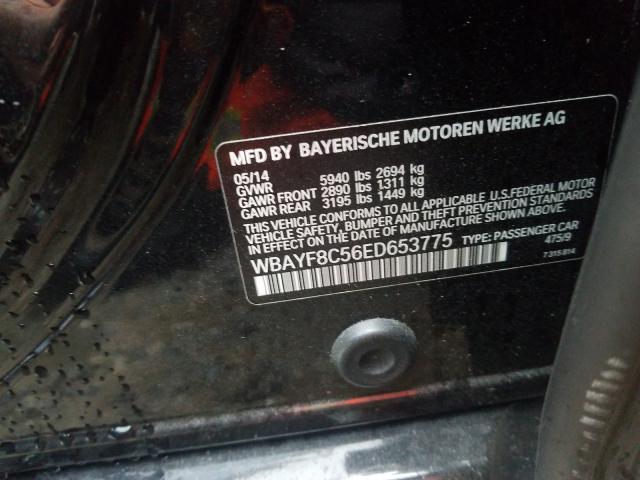 2014 BMW 750LXI WBAYF8C56ED653775