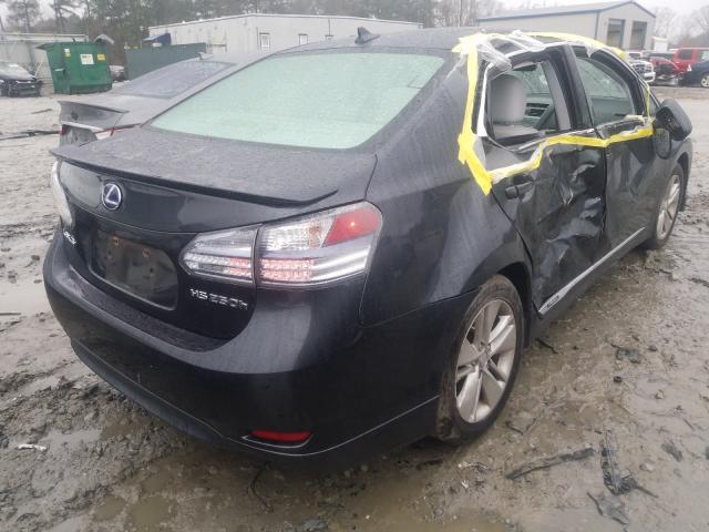 2010 LEXUS HS 250H JTHBB1BA1A2001581