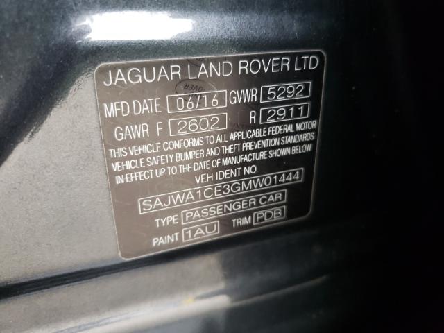 2016 JAGUAR XJ SUPERCH SAJWA1CE3GMW01444