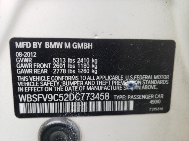 2013 BMW M5 WBSFV9C52DC773458